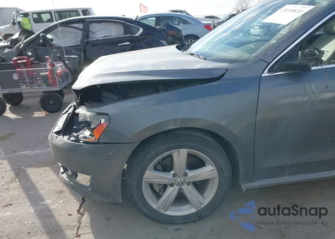 2012 Volkswagen Passat 2.0L Tdi Se from USA, damaged, VIN 1VWBN7A30CC024052